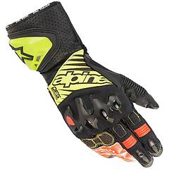 Alpinestars Guanti Moto Racing In Pelle Gp Tech V2 Nero Gial