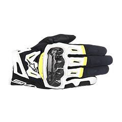 Alpinestars Guanti Smx-2 Air Carbon V2 Nero / Bianco / Giallo