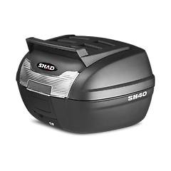 shad bauletto moto top case sh40 cargo nero 40 litri taglia unica