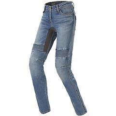 spidi jeans donna pantaloni moto furious pro lady blu used m taglia 29