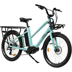 Nilox Bicicletta Elettrica C2 Cargo Mid Azzurro Ruote