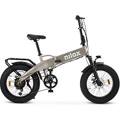 Nilox Bicicletta Elettrica Pieghevole X10 Grigio Ruote
