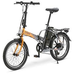 Nilox Bicicletta Elettrica Pieghevole J1 Pro Arancio/grigio