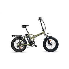 volt - e-bike pieghevole fat da 20'' alpha ultra-verde
