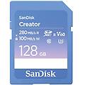 creator scheda sd uhs-ii 128gb (per dslr i fotocamere mirrorless 6k i 4k video v60 uhs-ii