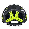 casco bici da corsa rex nero fluo
