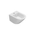 bidet sospeso in ceramica 52x36 cm globo forty3 fos10bi bianco ceramica