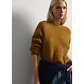 - maglione giallo ocra in misto mohair e lana donna giallo ocra taglia xs