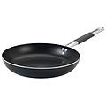 - padella bassa 1 manico diametro 28 cm linea al black 3 mm