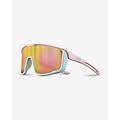 occhiali fury rosa azzurro opaco con lenti spectron 3 rosa