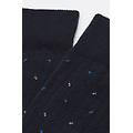 calze lunghe in cotone a fantasia uomo uomo blu tu