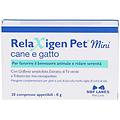 n. b. f. lanes srl lanes relaxigen pet mini cane e gatto 20 compresse