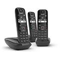 telefono as690 trio wireless nero 100 contatti vivavoce