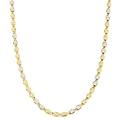 collana uomo oro giallo bianco gl100345