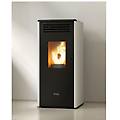 stufa a pellet smart bianco