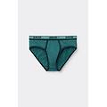 slip washed collection in cotone superior uomo verde taglia 6