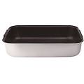 rostiera rettangolare antiaderente 35x26