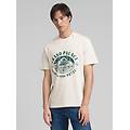 t-shirt relaxed fit con stampa frontale