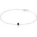 bracciale charlotte oro bianco zaffiro diamante collezione charlotte oro bianco