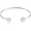 bangle silver shine argento rodiato cubic zirconia collezione silver shine bianco