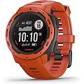 instinct solar gps 45mm mip rosso gps glonass galileo cardiofrequenzimetro impermeabile 100m