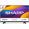 aquos 32di6e 32 frameless android 9. 0 smart tv 10 bit hd ready led tv wi-fi dvb-t2/s2 1366 x 768