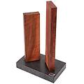 ceppo stonehenge magnetico per 4 coltelli in legno di noce di