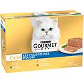 gold mousse e pat&eacute; 48 x 85 g umido per gatto mousse mix di carne e pesce (coniglio pollo