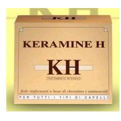 Keramine H H Fascia Bianca Integratore Per Capelli 10 Fiale