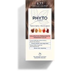 Phyto Color 6. 77 Marrone Chiaro Cappuccino Tintura Permanente