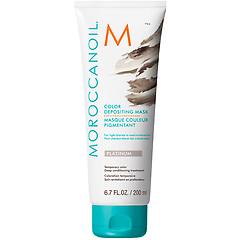 Hairgallery Moroccanoil Platinum Color Depositing Maschera