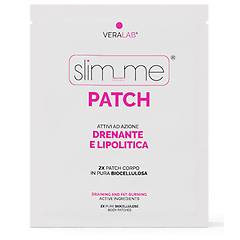 veralab slim me patch corpo drenanti azione rimodellante 4 confezioni
