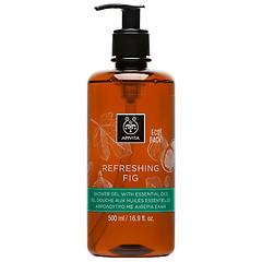 apivita refreshing fig gel doccia con oli essenziali