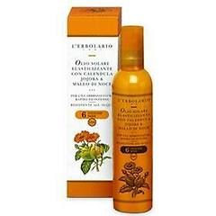 lerbolario l erbolario olio solare calendula jojoba e mallo di noce 100 ml