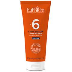Euphidra Latte Solare Abbronzante Spf 6 Protezione Bassa