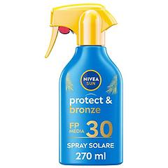 Nivea Sun Spray Solare Protect&bronze Crema Solare