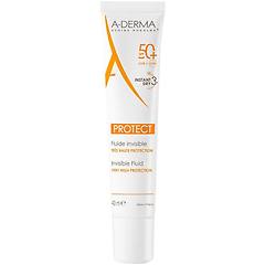 aderma protect fluido invisibile spf 50+ 40ml alta protezione solare