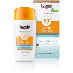 Eucerin Fluido Solare Ultra Leggero Colorato Spf50+ Medium
