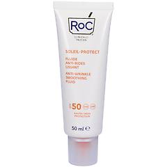 Roc Fluido Solare Viso Spf50+ Anti-rughe Levigante 50 Ml
