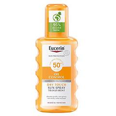 Eucerin Oil Control Dry Touch Sun Trasparente Sfp 50+ 200 Ml