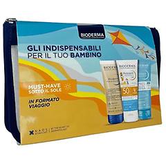 bioderma kit gli indispensabili per il tuo bambino photoderm pediatrics spf50+ + photoderm gel-crema doposole