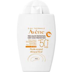avene eau thermale av&egrave;ne fluido minerale spf50+ solare viso per pelli intolleranti 40ml