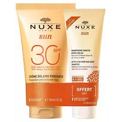 nuxe sun duo latte solare spf30 150ml + shampoo doposole 100ml