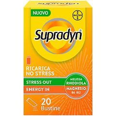 supradyn bayer spa ricarica no stress integratore vitamine e magnesio 20 buste