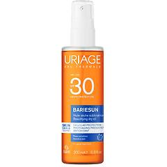 uriage bariesun spf 30 olio secco solare protettivo e illuminante per corpo e capelli 200 ml