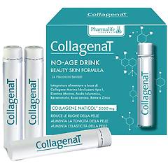 pharmalife research collagenat no-age drink integratore per la pelle 24 flaconcini da 25ml