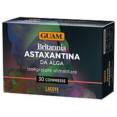 guam lacote srl britannia astaxantin 30 compresse integratore alimentare antiossidante