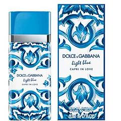 Dolce Gabbana Light Blue Capri In Love Pour Femme 50 Ml Eau De
