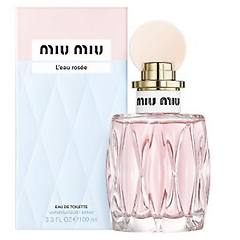Miu Miu L'eau Ros&egrave;e 100 Ml Eau De Toilette Spray