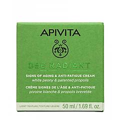 apivita bee radiant crema gel segni dell eta e anti fatica texture leggera
